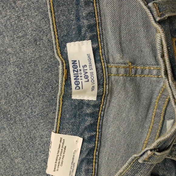 Levi’s Denizen Jeans 90s Loose Straight Mid-Rise Comfort Stretch Sz 10 Waist 30 - Picture 11 of 15